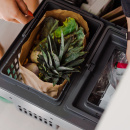 Poubelle De Tri Sélectif - Select Side 600 Eco - Gris Foncé