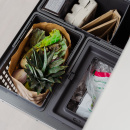 Poubelle De Tri Sélectif - Select Side 600 Eco - Gris Foncé