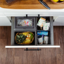 Poubelle De Tri Sélectif - Cube Basic Eco - Gris Foncé