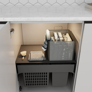 Étagère d\'armoire Tidy - Gris Foncé