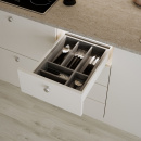Range Couvert Tiroir Basic - Gris Orion