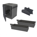 Armoire de Nettoyage Set 4 pièces - Gris Foncé