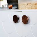 Bouton Olympia - Noyer