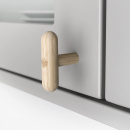 Bouton T Lunden - Chêne Non Traité