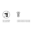 Bouton T Lunden - Chêne Non Traité