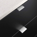 Poignée Profilée Edge Straight - Aspect Inoxydable