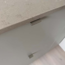 Poignée Profilée Edge Straight - Aspect Inoxydable