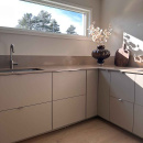 Poignée Profilée Edge Straight - Aspect Inoxydable