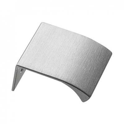 Poignée Profilée Edge Straight - 40mm - Aspect Inoxydable dans le groupe Poignées / Couleur/Matériau / Acier Inoxydable chez Beslag Online (303831-11)