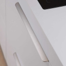 Poignée Profilée Cliff Round - 350mm - Aspect Inoxydable