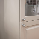 Bouton Lily - Chrome