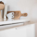 Poignée Profilée Edge Straight - Laqué Blanc