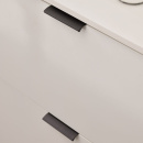 Poignée Profilée Edge Straight - Noir Brossé