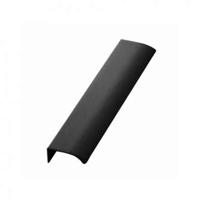 Poignée Profilée Edge Straight - 200mm - Noir Brossé dans le groupe Poignées / Couleur/Matériau / Noir chez Beslag Online (304156-11)