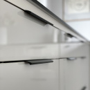 Poignée Profilée Edge Straight - 200mm - Noir Brossé