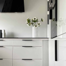 Poignée Profilée Edge Straight - 200mm - Noir Brossé