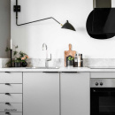 Poignée Profilée Edge Straight - 350mm - Noir Brossé