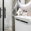 Poignée Profilée Edge Straight - 350mm - Noir Brossé