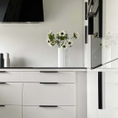 Poignée Profilée Edge Straight - 350mm - Noir Brossé