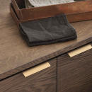 Poignée Profilée Edge Straight - Laiton Brossé