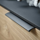 Poignée Profilée Edge Straight - 200mm - Bronze Antique