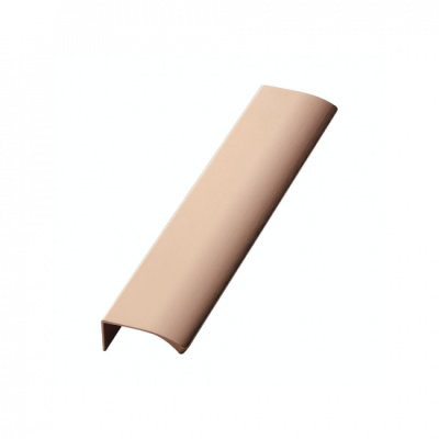 Poignée Profilée Edge Straight - 200mm - Cuivre Brossé dans le groupe Poignées / Couleur/Matériau / Cuivre chez Beslag Online (304169-11)