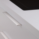 Poignée Profilée Edge Straight - 350mm - Aspect Inoxydable