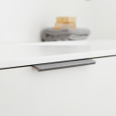 Poignée Profilée Edge Straight - 350mm - Anthracite Brossé