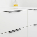 Poignée Profilée Edge Straight - 350mm - Anthracite Brossé