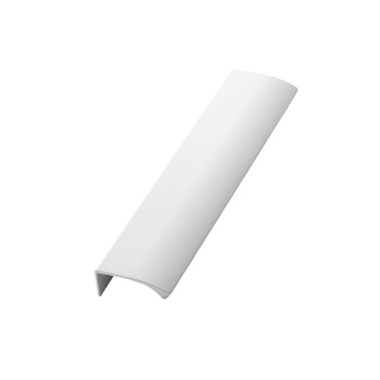 Poignée Profilée Edge Straight - 100mm - Laqué Blanc