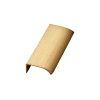 Poignée Profilée Edge Straight - 100mm - Laiton Brossé