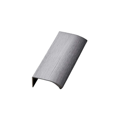 Poignée Profilée Edge Straight - 100mm - Anthracite Brossé dans le groupe Poignées / Couleur/Matériau / Autres couleurs chez Beslag Online (304198-11)