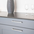 Poignée Bror - 160mm - Aspect Inoxydable