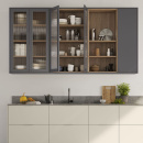 Bouton Skye - Gris Graphite