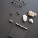 Bouton Skye - Gris Graphite