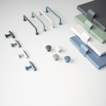Bouton Skye - Gris Graphite