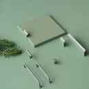 Poignée Profilée Side - Vert Sauge