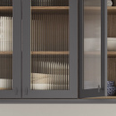 Bouton T Viva - Gris graphite