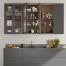 Bouton T Viva - Gris graphite