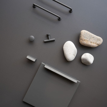 Bouton T Viva - Gris graphite