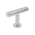 Bouton T Viva - Chrome Poli Bouton T Viva - Chrome Poli
