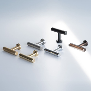 Bouton T Viva - Chrome Poli