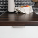 Poignée Profilée Roundy - Aspect Acier Inoxydable