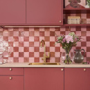 Bouton Copenhagen - 25mm - Laiton Brut/Poli