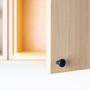 Bouton Copenhagen - 25mm - Noir Mat