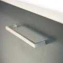 Poignée Soft - 128mm - Noir Mat