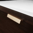 Poignée Fringe - 160mm - Laiton Brossé