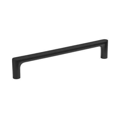Poignée Vibe Plain - 160mm - Noir Mat dans le groupe Poignées / Couleur/Matériau / Noir chez Beslag Online (308405-11)