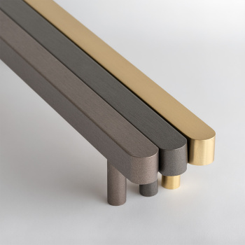 Poignée Rod - 160mm - Anthracite Brossé