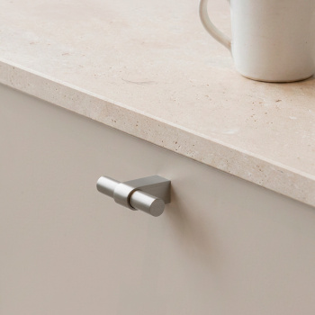 Bouton T Trace - Aspect Inoxydable